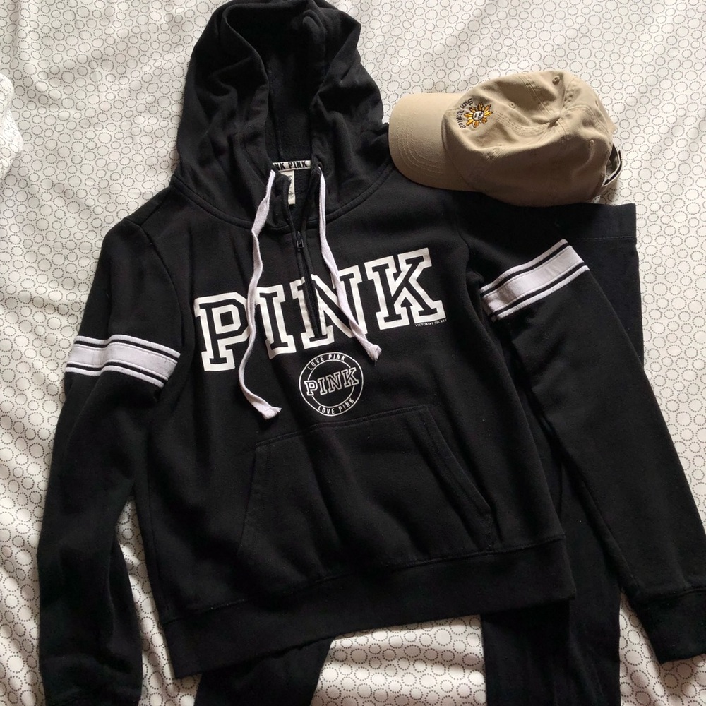 Victoria’s Secret PINK Half Zip Hoodie